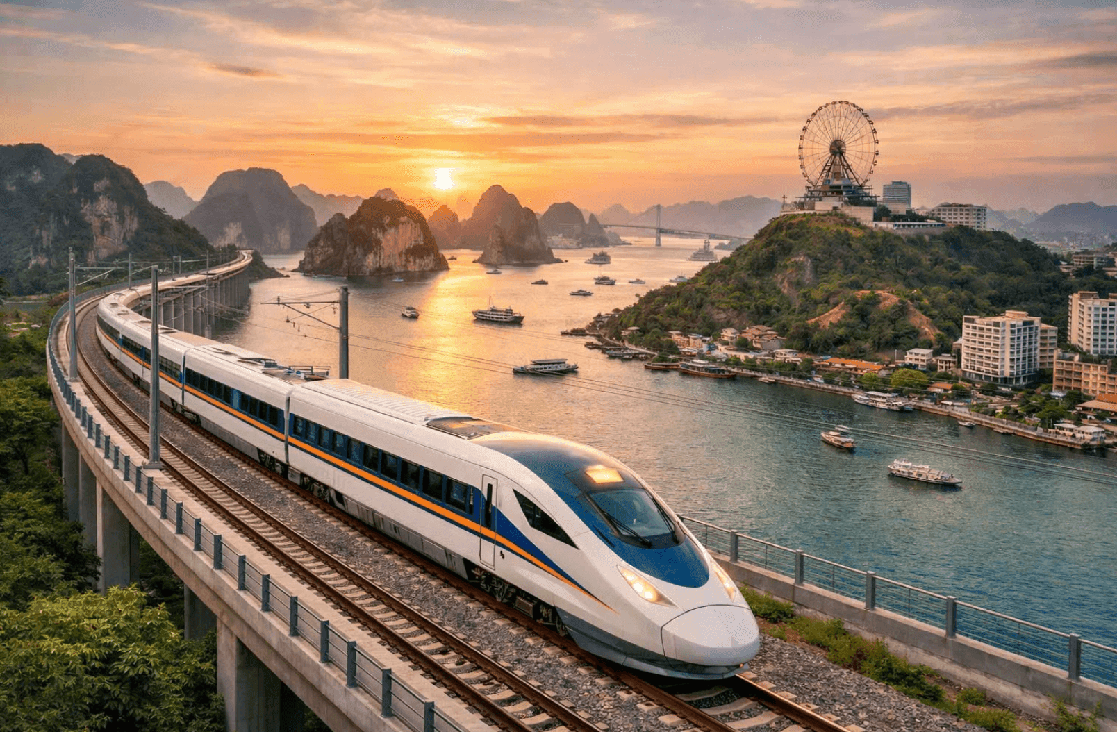 Ngày mai, tuyến đường sắt cao tốc đầu tiên Việt Nam hơn 147.000 tỷ do Vingroup đầu tư chính thức đạt cột mốc quan trọng