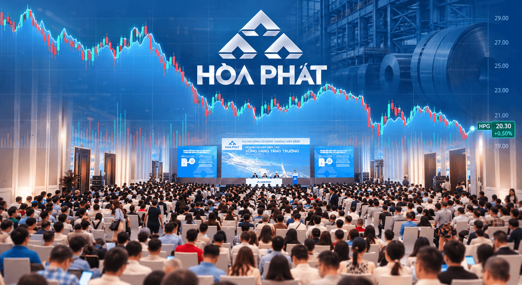 300.000 cổ đông Hòa Phát và câu nói 'cổ phiếu HPG từ tốt đến rất tốt'