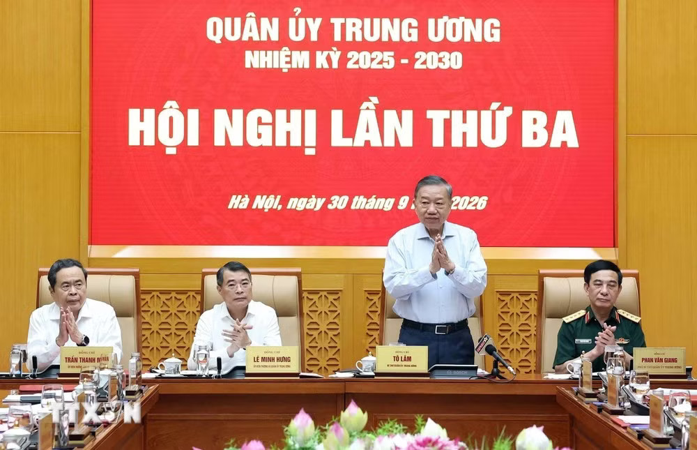 Tổng Bí thư, Chủ tịch nước: Chuẩn bị chu đáo, tổ chức thành công Triển lãm quốc phòng quốc tế Việt Nam lần thứ ba - Ảnh 2.