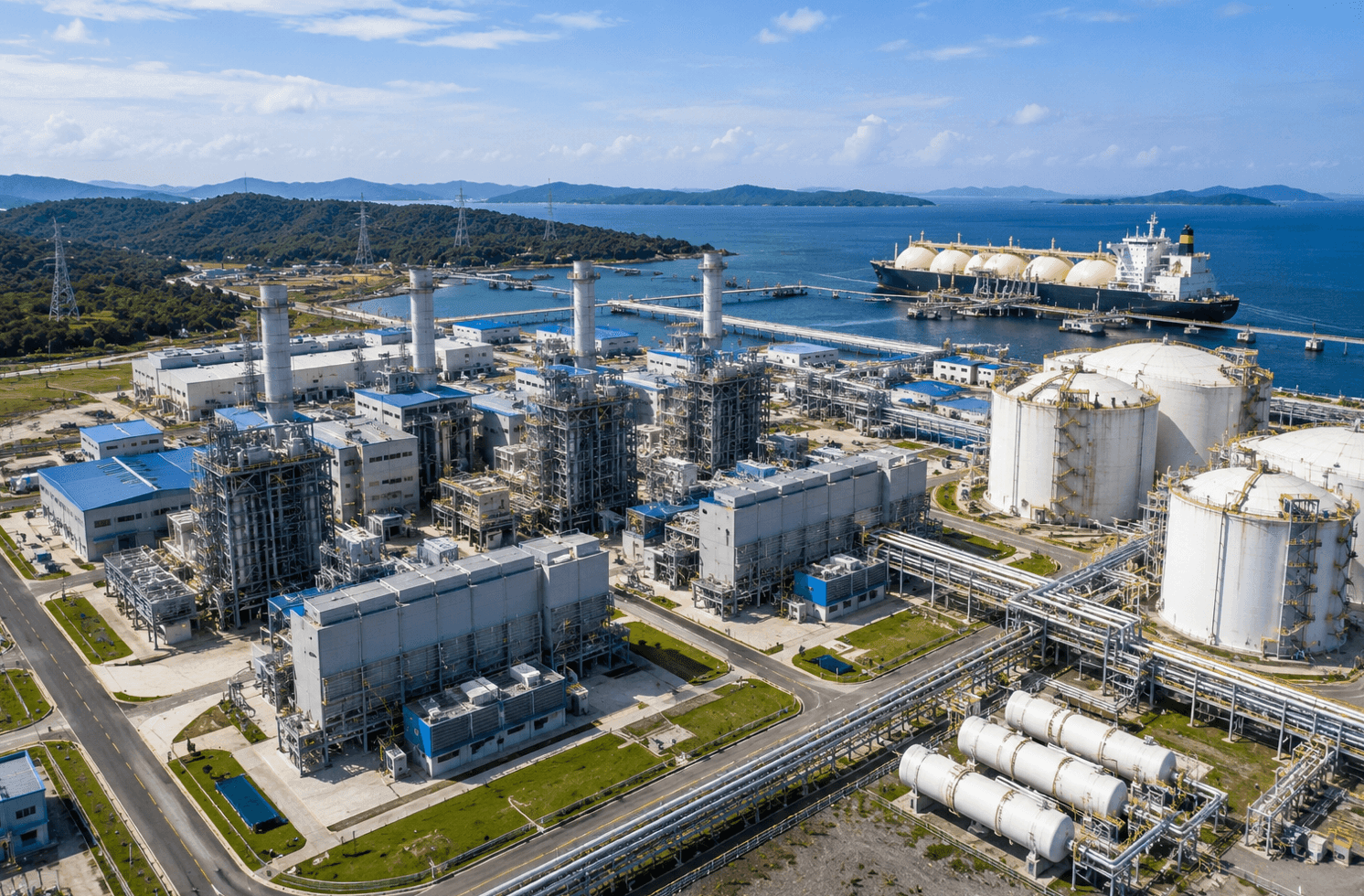 17/18 dự án điện khí LNG có nguy cơ chậm tiến độ
