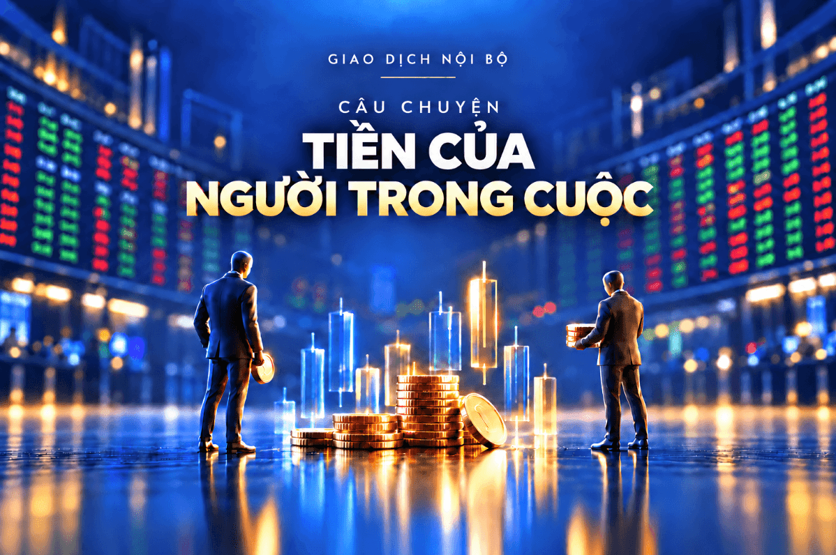 828 sự kiện mua bán cổ phiếu của người nội bộ và câu chuyện 'tiền của người trong cuộc'