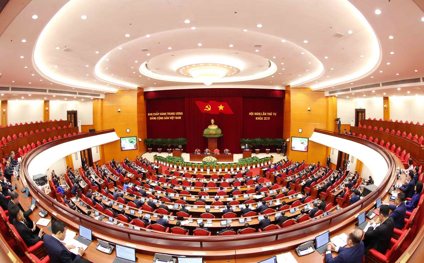 Quang cảnh hội nghị. Ảnh: TTXVN. Tổng Bí thư, Chủ tịch nước: Cán bộ cấp chiến lược phải có năng lực tổ chức thực hiện những quyết sách lớn - Ảnh 5.