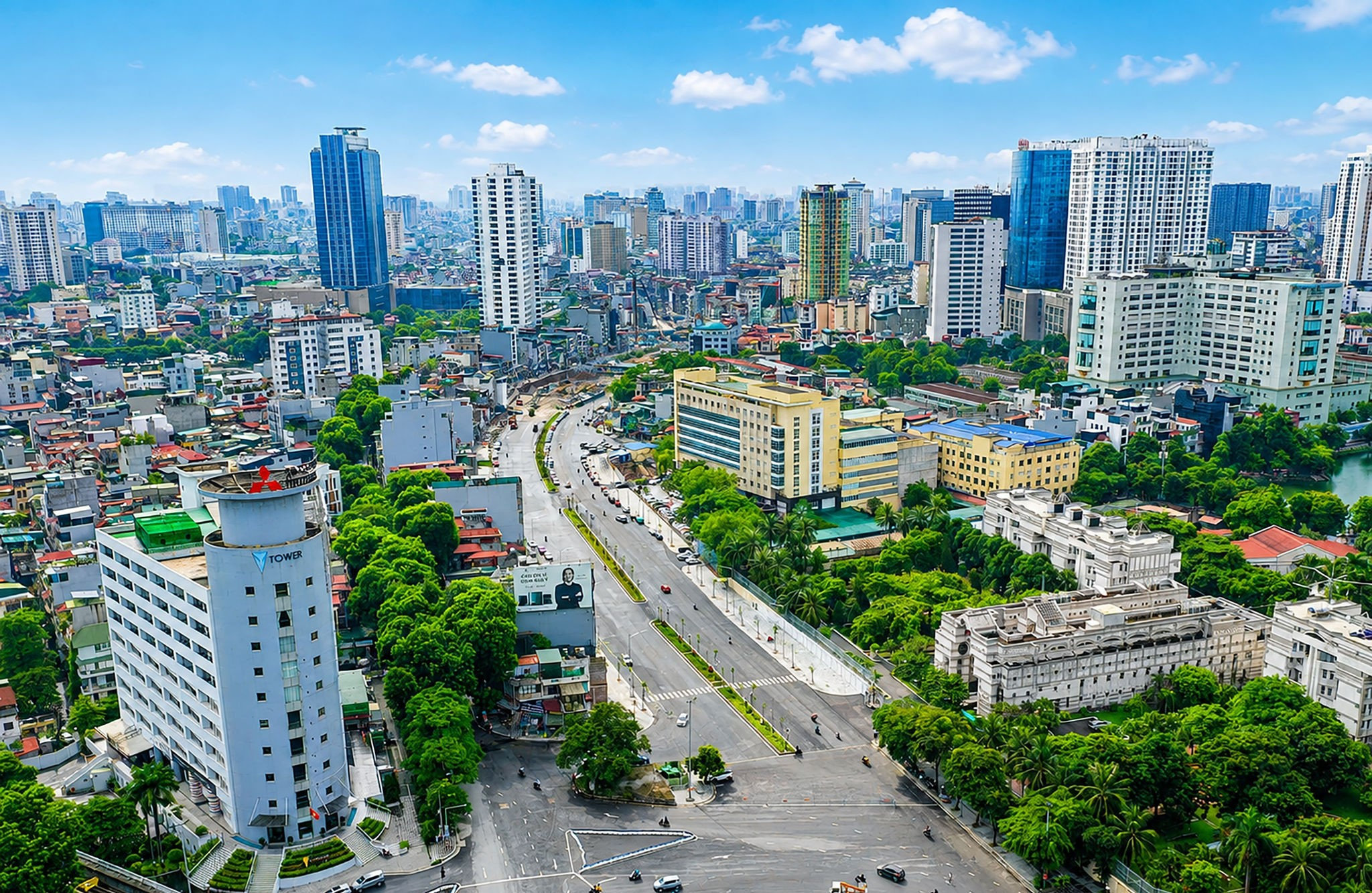 Một đoạn thuộc tuyến Vành đai 1, đoạn Hoàng Cầu - Voi Phục. Nguồn ảnh. Hanoimoi.vn