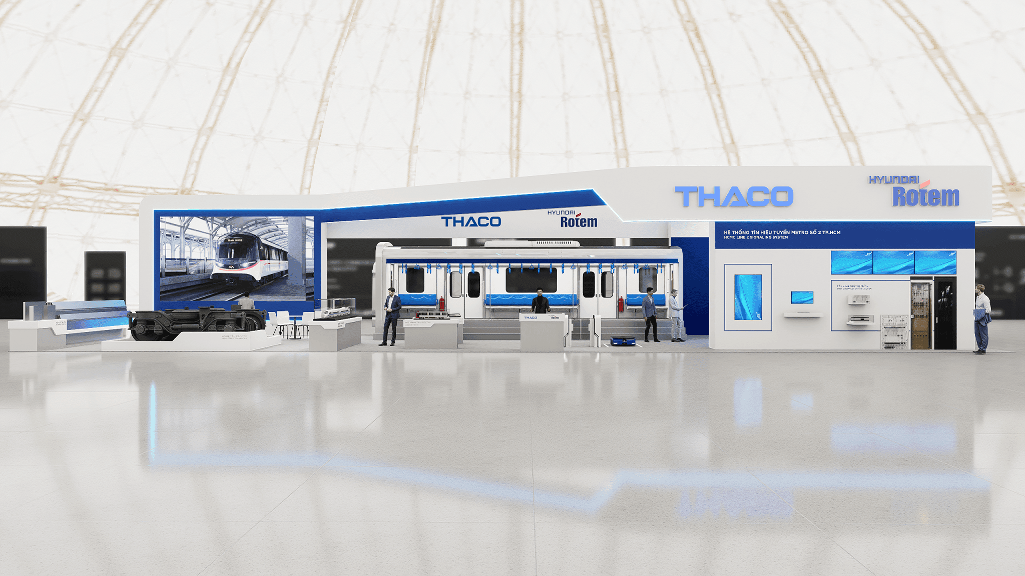 THACO làm chủ công nghệ sản xuất toa tàu