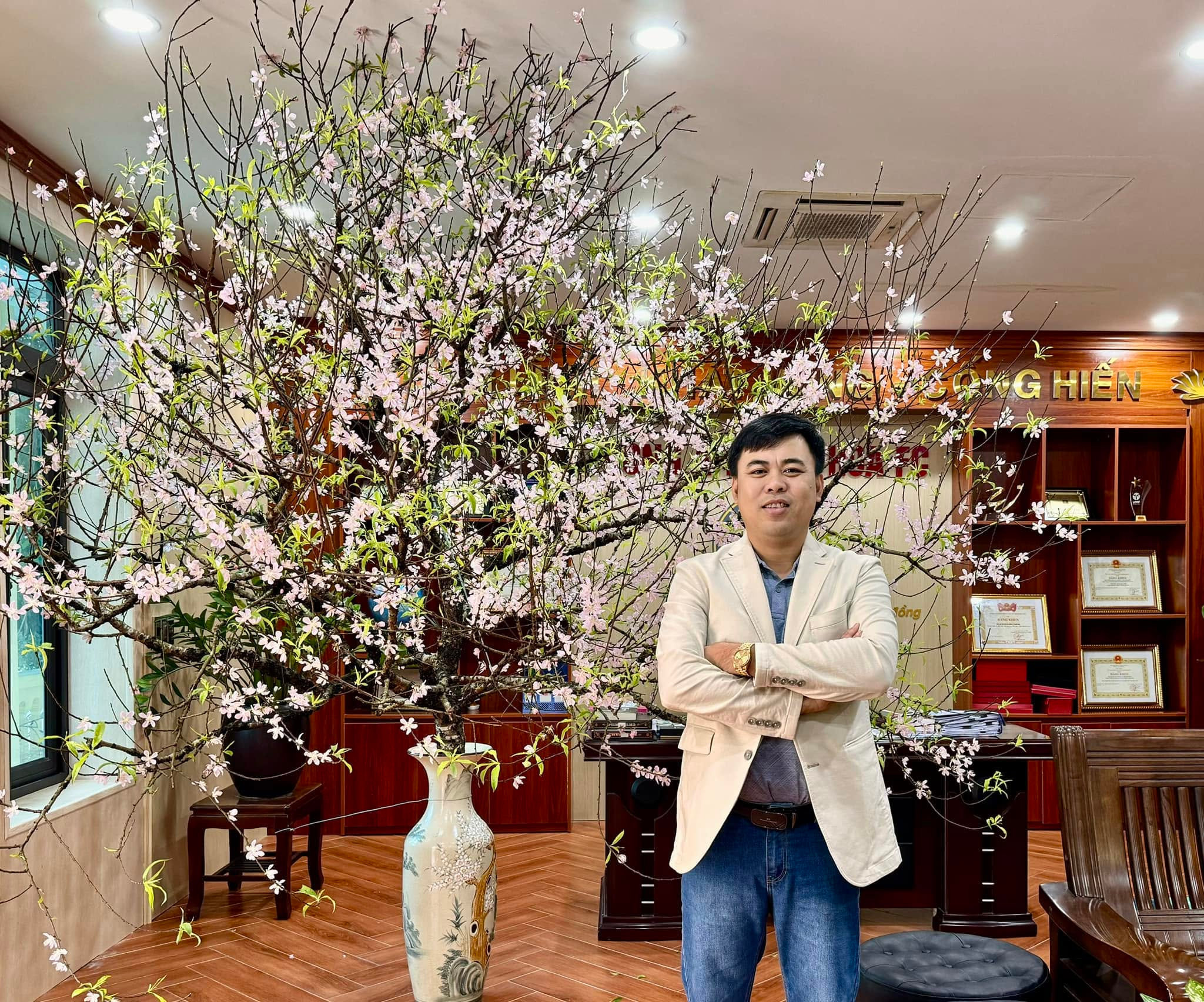 Ông Cao Hoàng Đức. Ảnh Facebook nhân vật