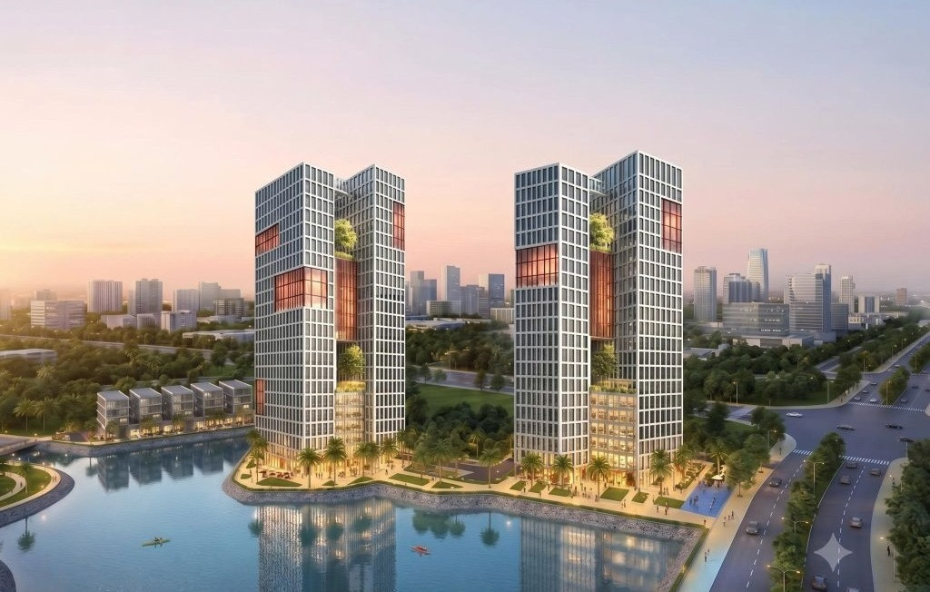 Ngày mai, khởi công xây dựng tháp đôi 25 tầng tọa lạc tại vùng ven Thủ đô