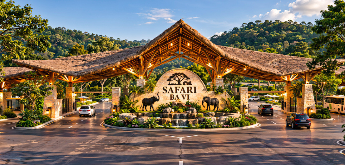 Hà Nội chính thức khởi công công viên safari đầu tiên, quy mô bằng nửa diện tích công viên San Diego Zoo Safari Park tại Mỹ