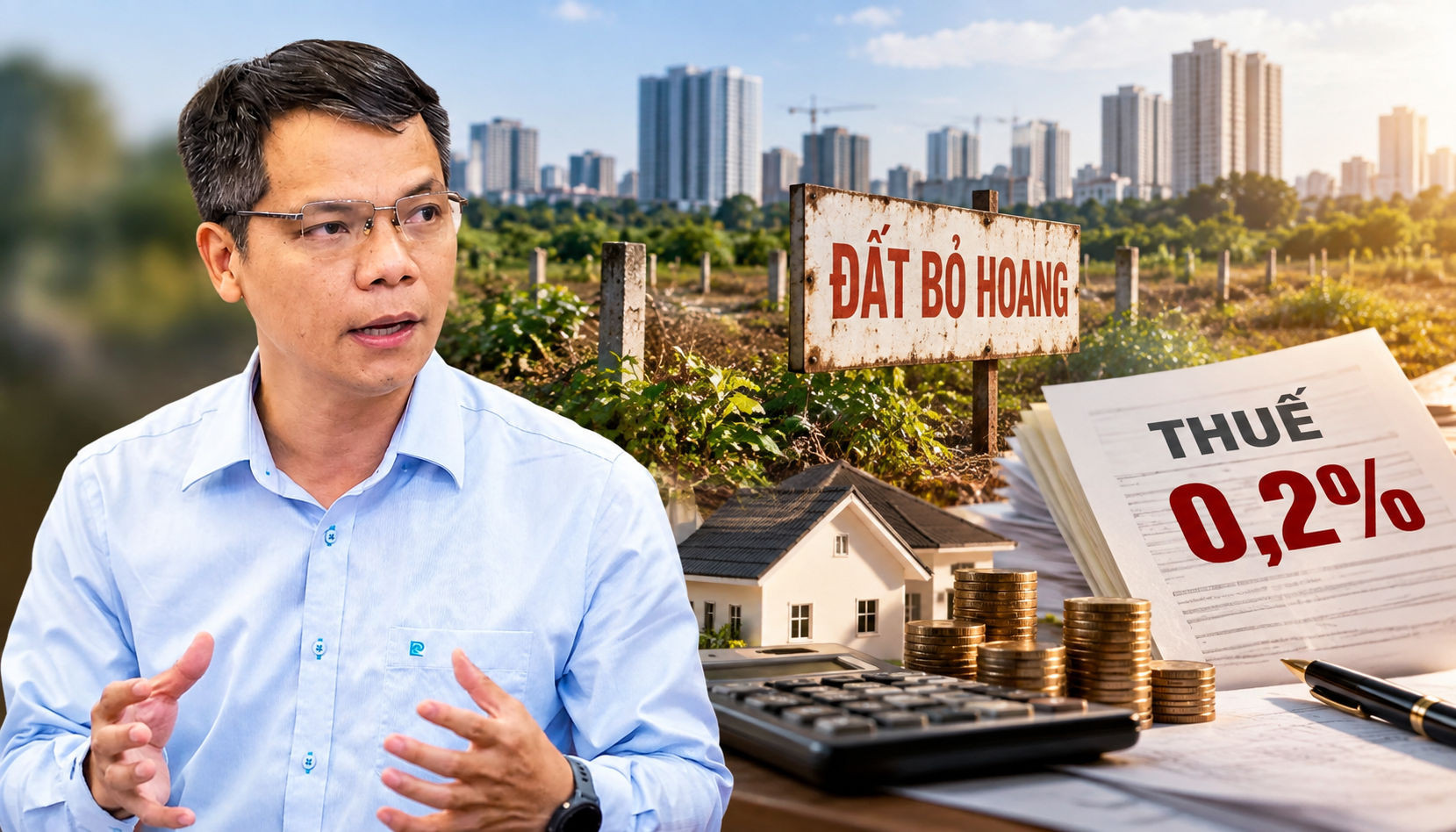 Đề xuất đánh thuế 0,2% với đất bỏ hoang: Đừng để người 'mắc kẹt' phải trả giá cho chính sách chống đầu cơ
