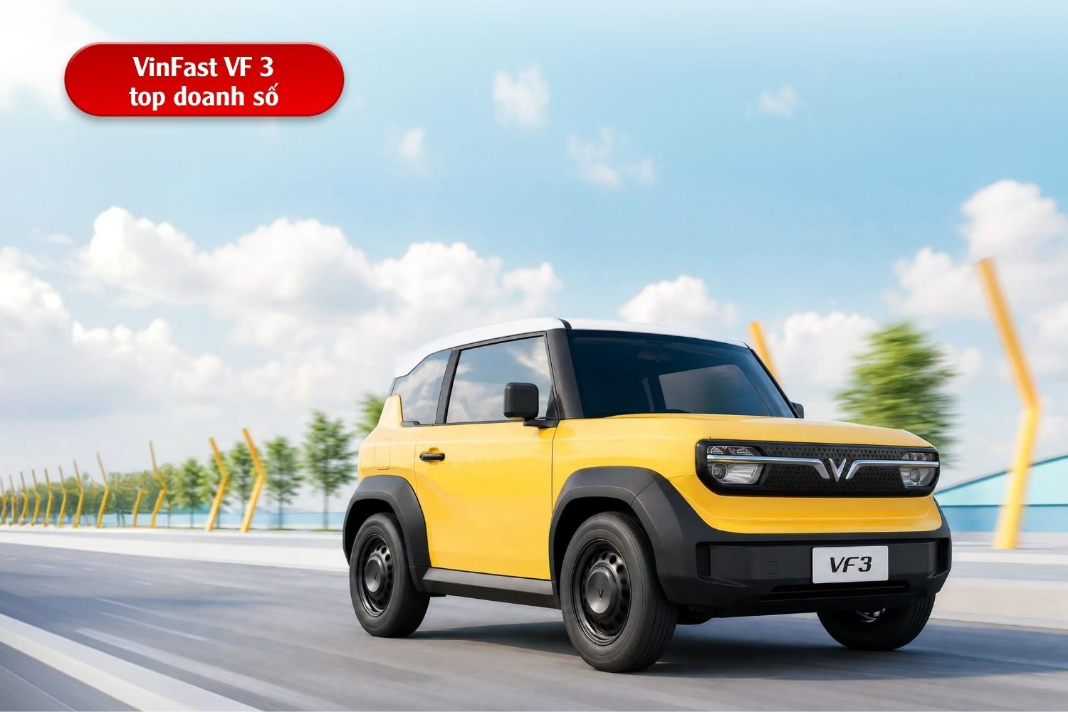 VinFast VF 3 liên tục dẫn đầu doanh số trong năm 2026