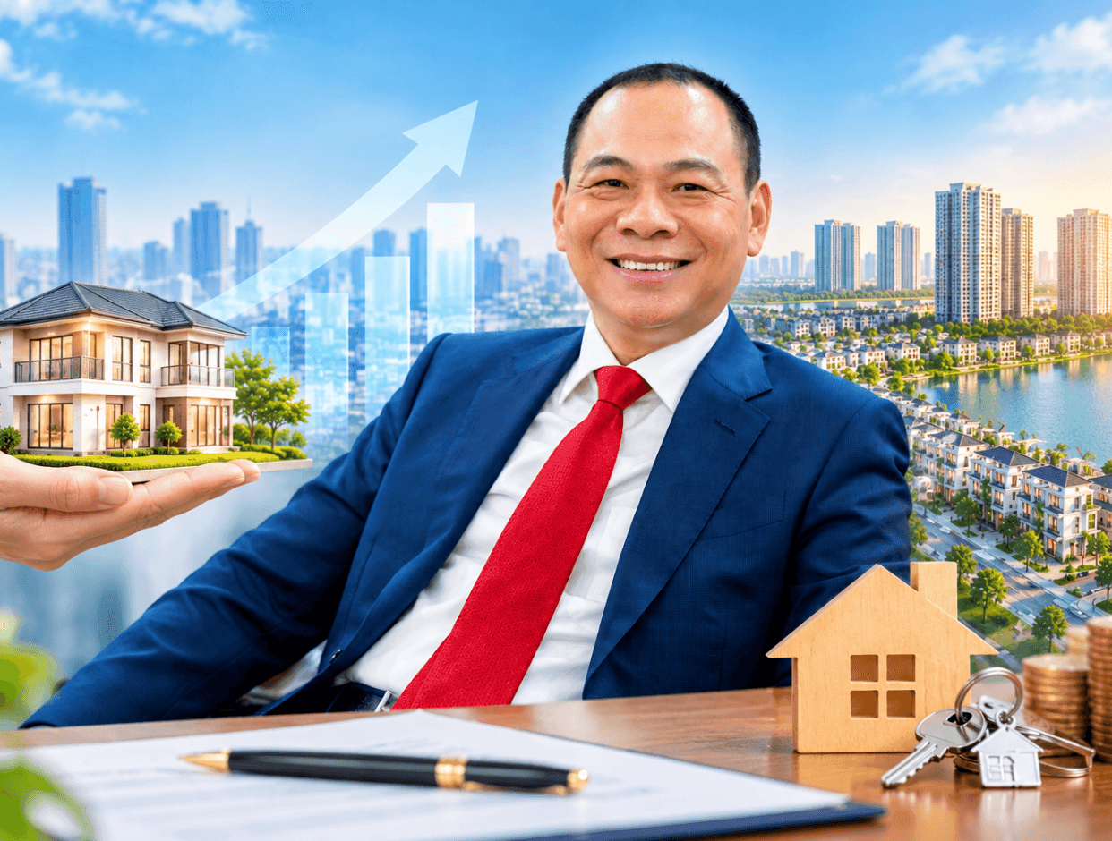 Giữa lúc lãi vay lên 16%, tỷ phú Phạm Nhật Vượng tung lãi suất mua nhà ưu đãi từ 3-9% kéo dài 5 năm