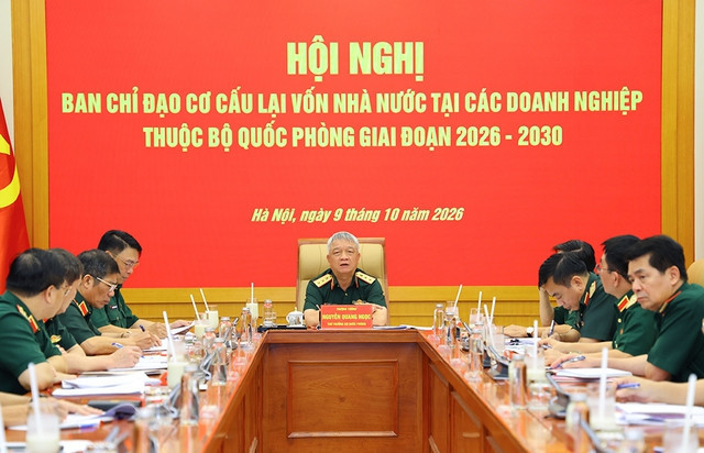 Thượng tướng Nguyễn Quang Ngọc chủ trì hội nghị