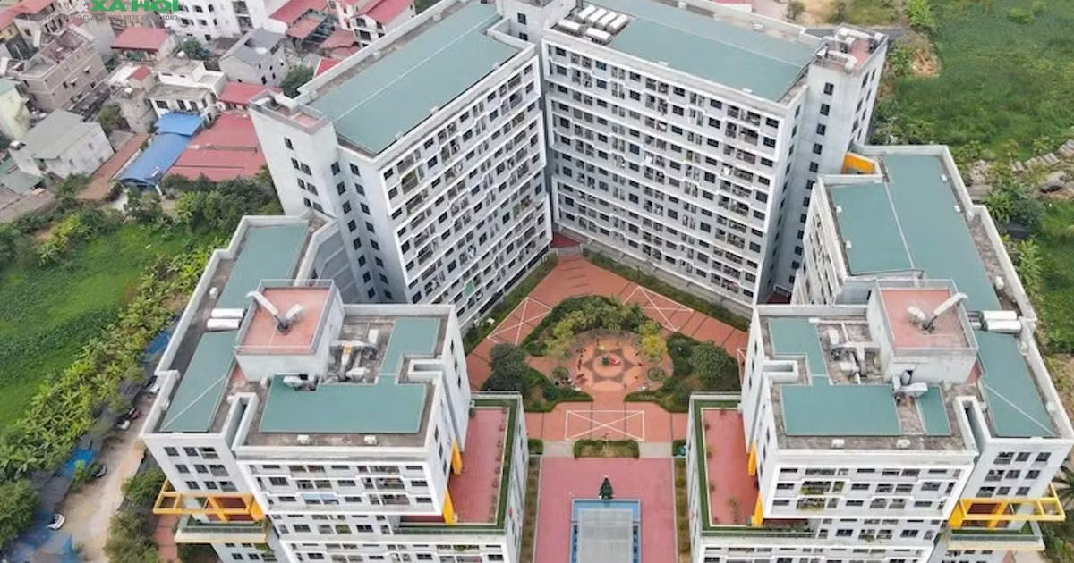 Một dự án nhà ở xã hội trên địa bàn Hà Nội. Ảnh minh họa Hà Nội giao liền 3 lô đất để xây dựng nhà ở xã hội - Ảnh 1.