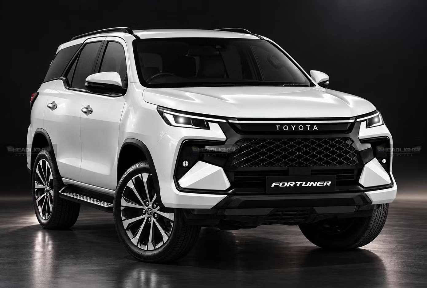 Bản xem trước khác lạ của Toyota Fortuner đời mới - Ảnh 1.