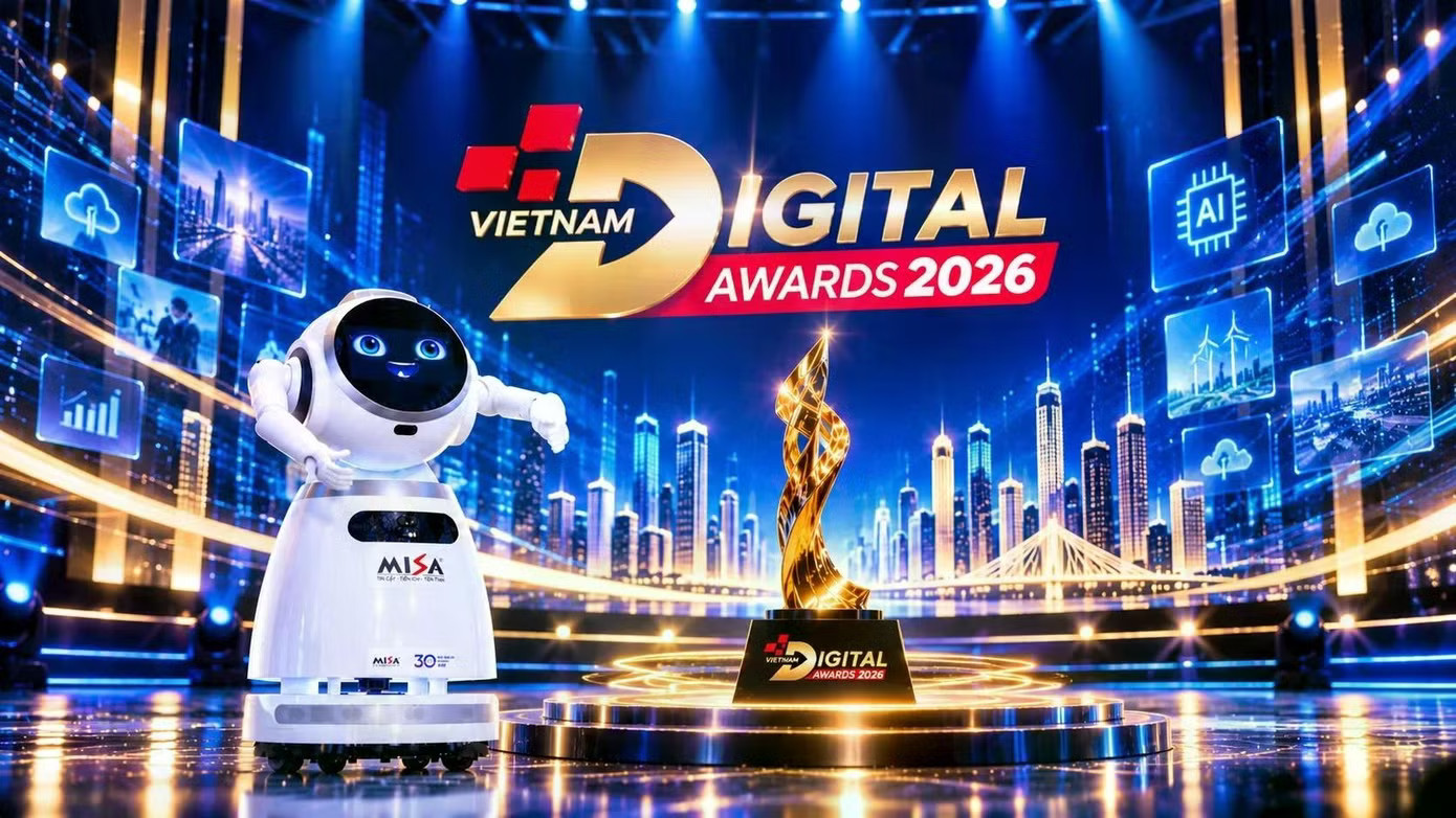 Robot AI và công nghệ sẽ ngập tràn lễ trao giải thưởng 'Chuyển đổi số Việt Nam 2026' - Ảnh 1.