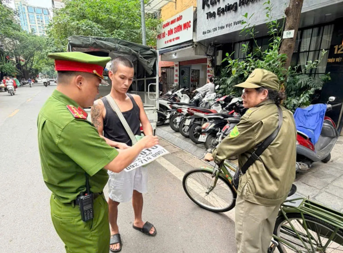 Hà Nội: Phường Hai Bà Trưng ứng dụng camera AI kết hợp phạt lao động công ích để giữ gìn mỹ quan đô thị - Ảnh 3.