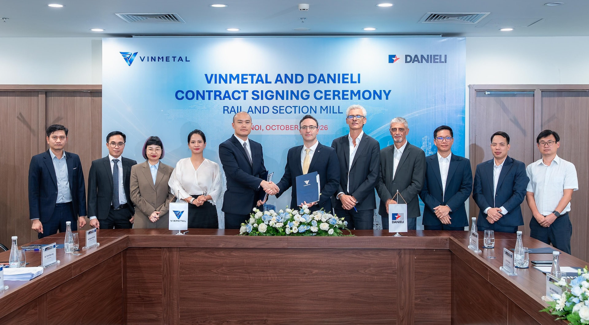 Vingroup bắt tay tập đoàn Italy 100 năm tuổi làm dây chuyền cho nhà máy thép ray 80.000 tỷ đồng