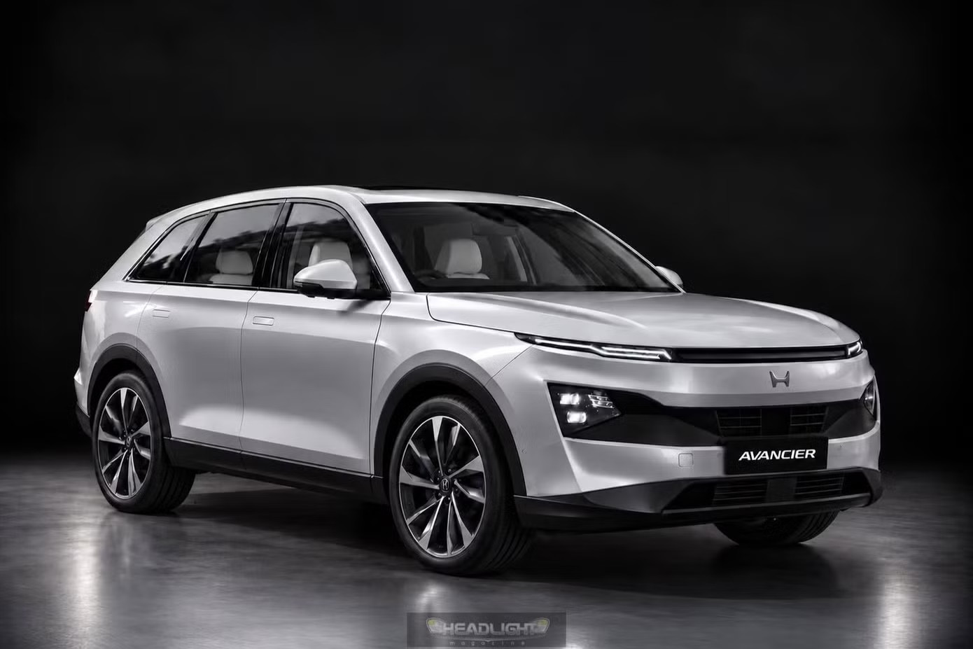 Bản phác thảo dự đoán thiết kế của Honda Avancier mới. Ảnh: HeadlightMag Honda nhá hàng SUV hybrid mới lớn hơn CR-V - Ảnh 3.