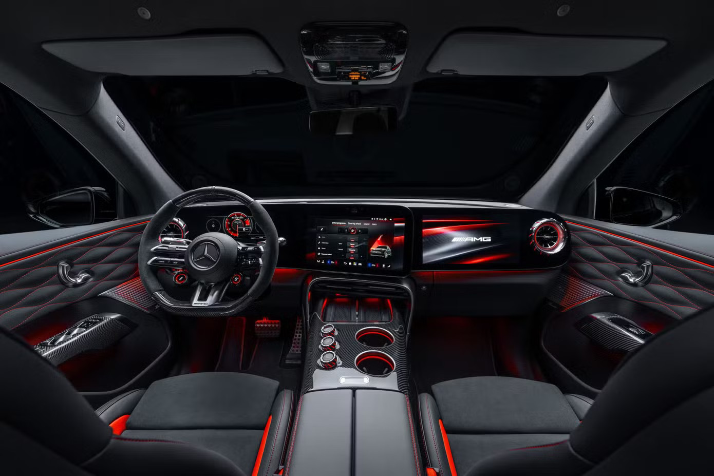 Mercedes tung SUV mạnh nhất, cạnh tranh Porsche Cayenne Electric - Ảnh 12.