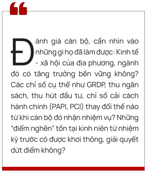 Đánh giá bằng KPI: Ai làm được việc mới giao trọng trách - Ảnh 6.