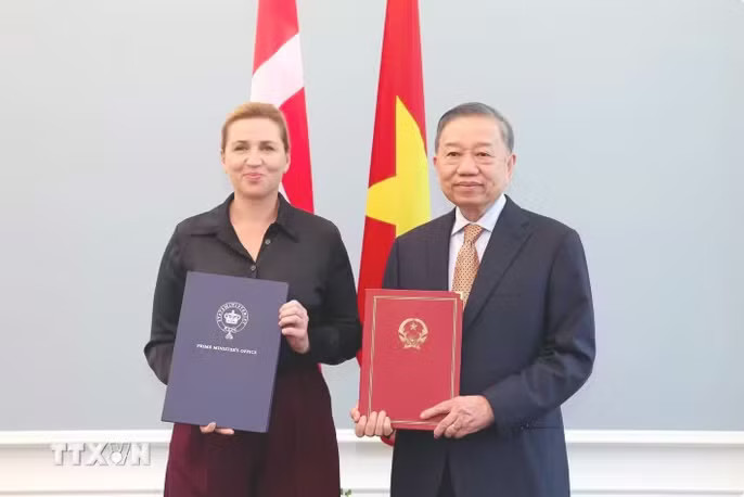 Đan Mạch trở thành quốc gia EU thứ hai thiết lập Đối tác chiến lược toàn diện với Việt Nam - Ảnh 1.