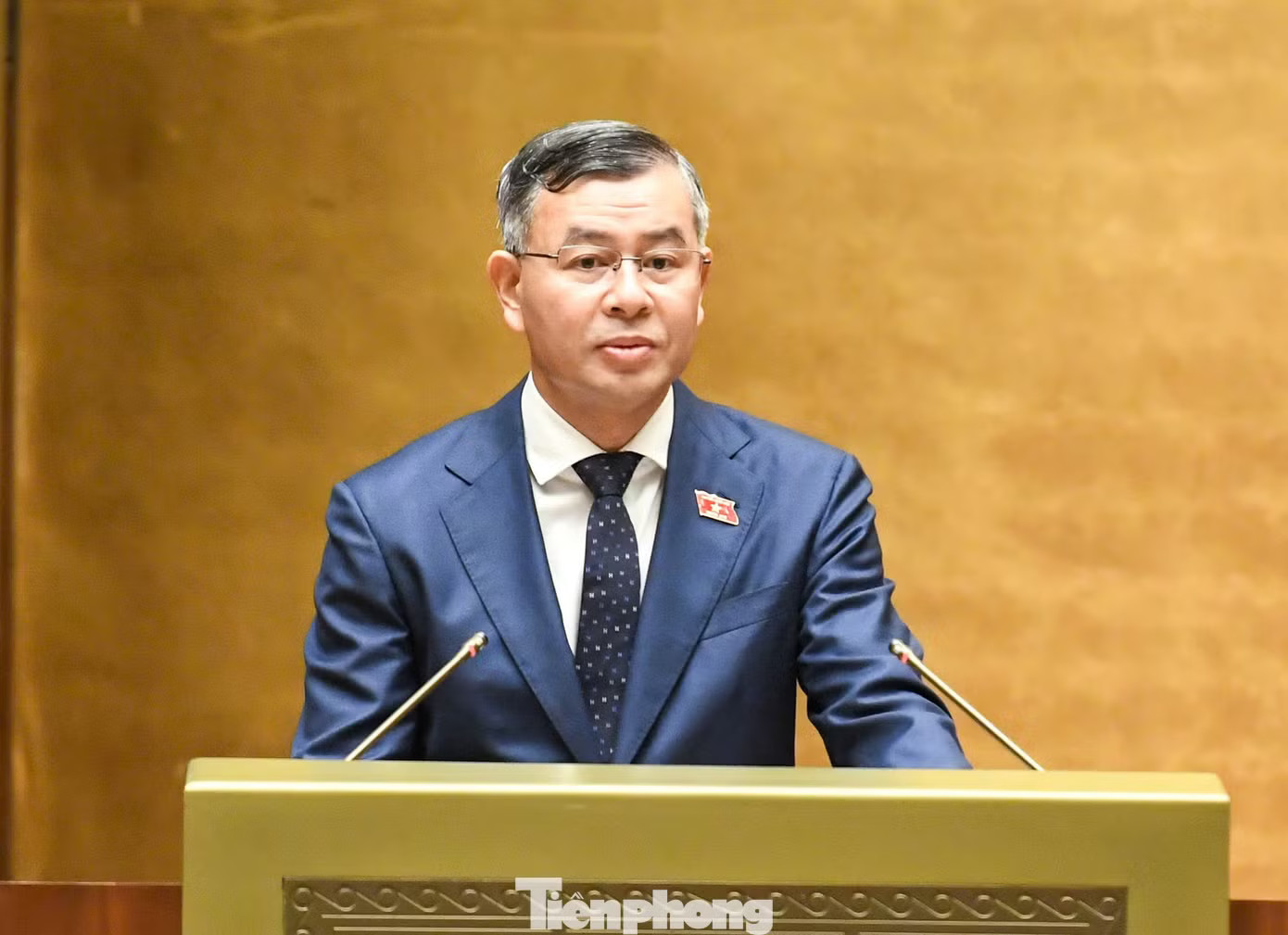 Bộ trưởng Tài chính Ngô Văn Tuấn. Ảnh: Như Ý. Trình Quốc hội đề xuất đánh thuế đất bỏ hoang cao gấp 7 lần - Ảnh 1.