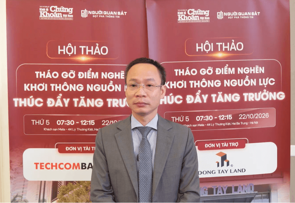 Phó Chủ tịch VNREA: Doanh nghiệp bất động sản cần đa dạng hóa nguồn vốn, chuẩn bị cho chu kỳ phát triển mới