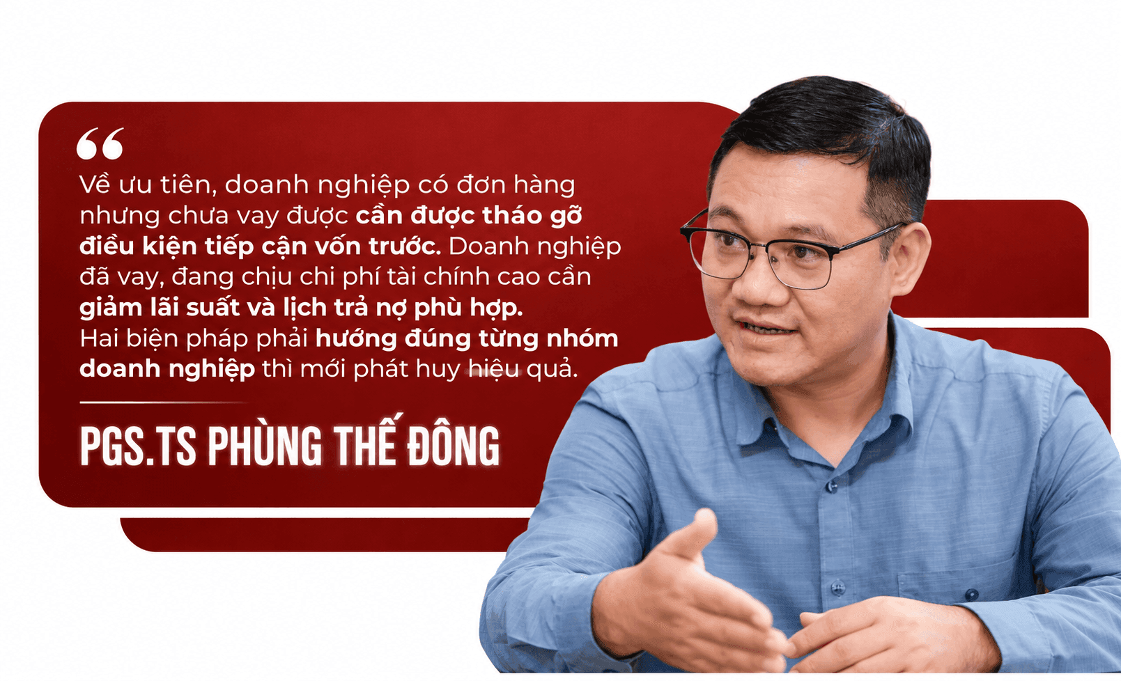 Vietnamese Business Quote Graphic