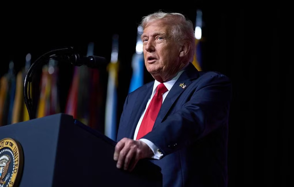 Tổng thống Trump tuyên bố ‘Đan Mạch đã trao Greenland cho Mỹ’ - Ảnh 1.