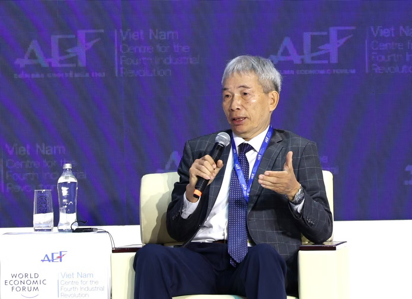 Ông Ngô Sỹ Hoài: ASEAN cần hợp tác, cộng tác với nhau để nâng cao năng lực xuất khẩu. Ảnh: Ngô Tùng. CEO Trung Quốc: Chuyển bản vẽ thành hướng dẫn sản xuất từ 45 tiếng còn 45 giây - Ảnh 1.