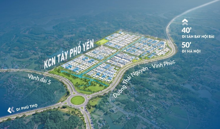 KCN Tây Phổ Yên