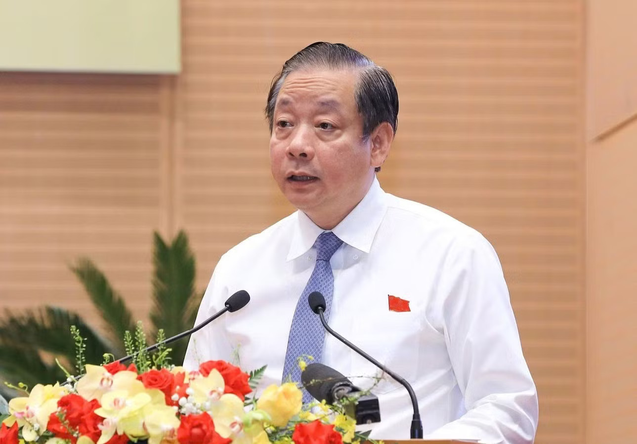 Trưởng ban Đô thị HĐND Thành phố Hà Nội Trần Hợp Dũng. Ảnh: HNM Siêu dự án tái thiết 22.200 tỷ: Đề nghị làm rõ sức chịu tải của khu vực hồ Hoàn Kiếm - Ảnh 1.