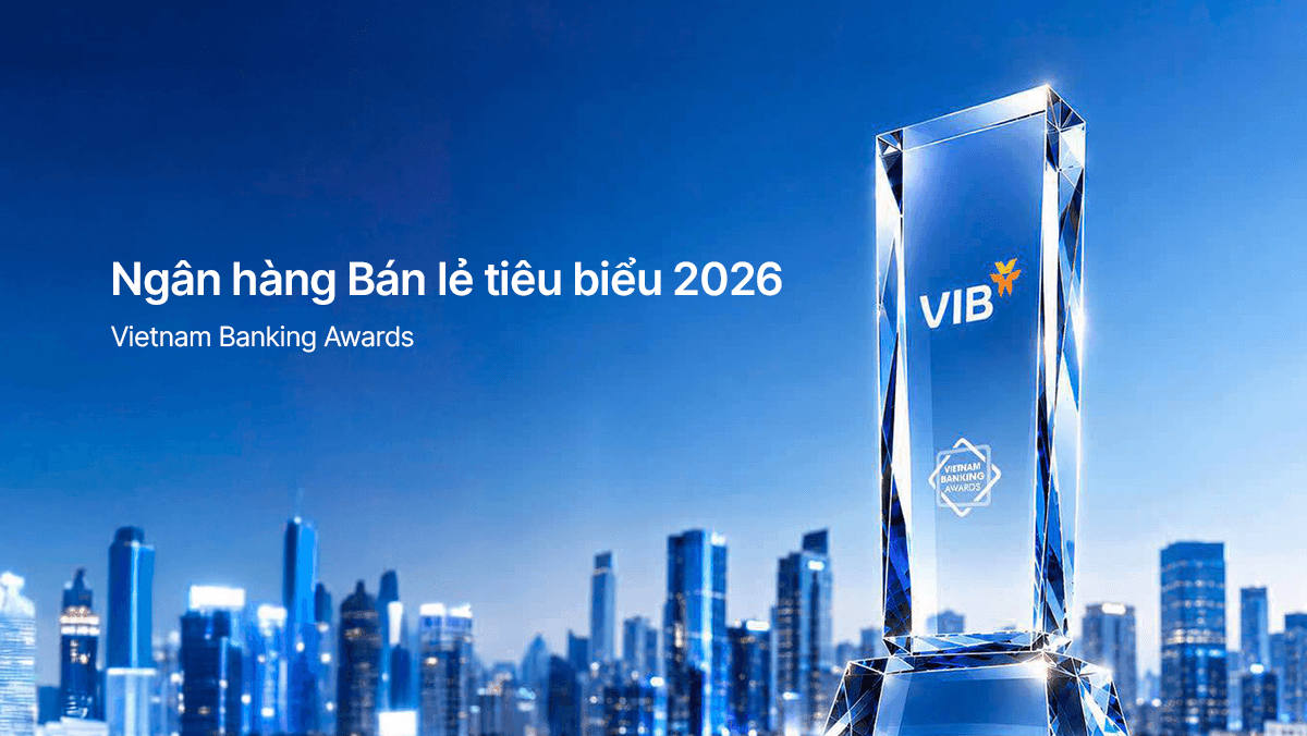 3. VIB - Ngân hàng bán lẻ tiêu biểu 2026