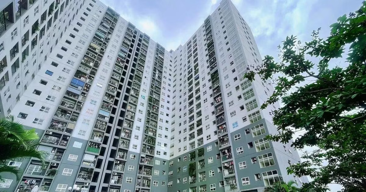 Căn hộ NƠXH Đại Kim tại phường Định Công (Hà Nội) đang rao bán khoảng 60-70 triệu đồng, cao gấp 4-5 lần lúc mở bán. Siết bán lại NƠXH sau 5 năm: Quyền lợi người đã mua ra sao? - Ảnh 1.