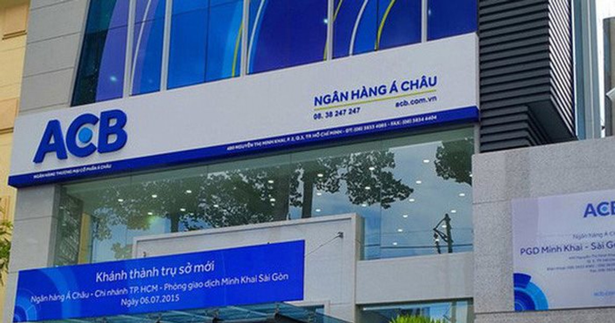 Ngân hàng ACB báo lãi lớn quý 3/2022, tăng hơn 70% so với cùng kỳ