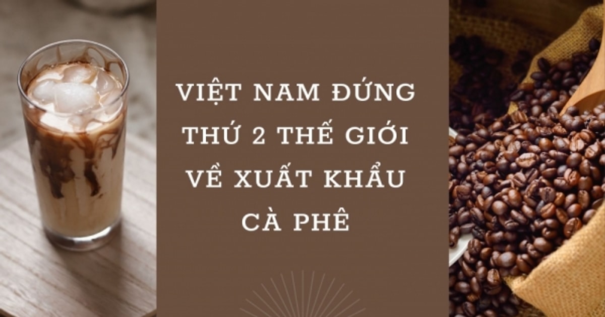 [Infographic]: Việt Nam đứng thứ 2 thế giới về xuất khẩu cà phê