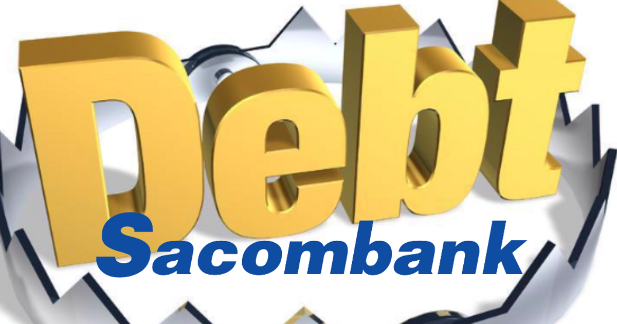 Sacombank (STB) đang ‘mắc kẹt’ với khoản nợ xấu 5.800 lượng vàng SJC