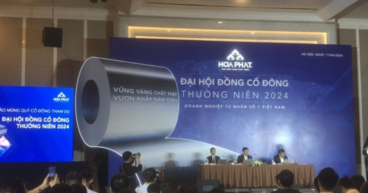Chủ tịch Trần Đình Long: Tỷ giá ảnh hưởng rất lớn đến Hòa Phát, Tập đoàn ‘mất’ 200 tỷ đồng trong quý đầu năm 2024