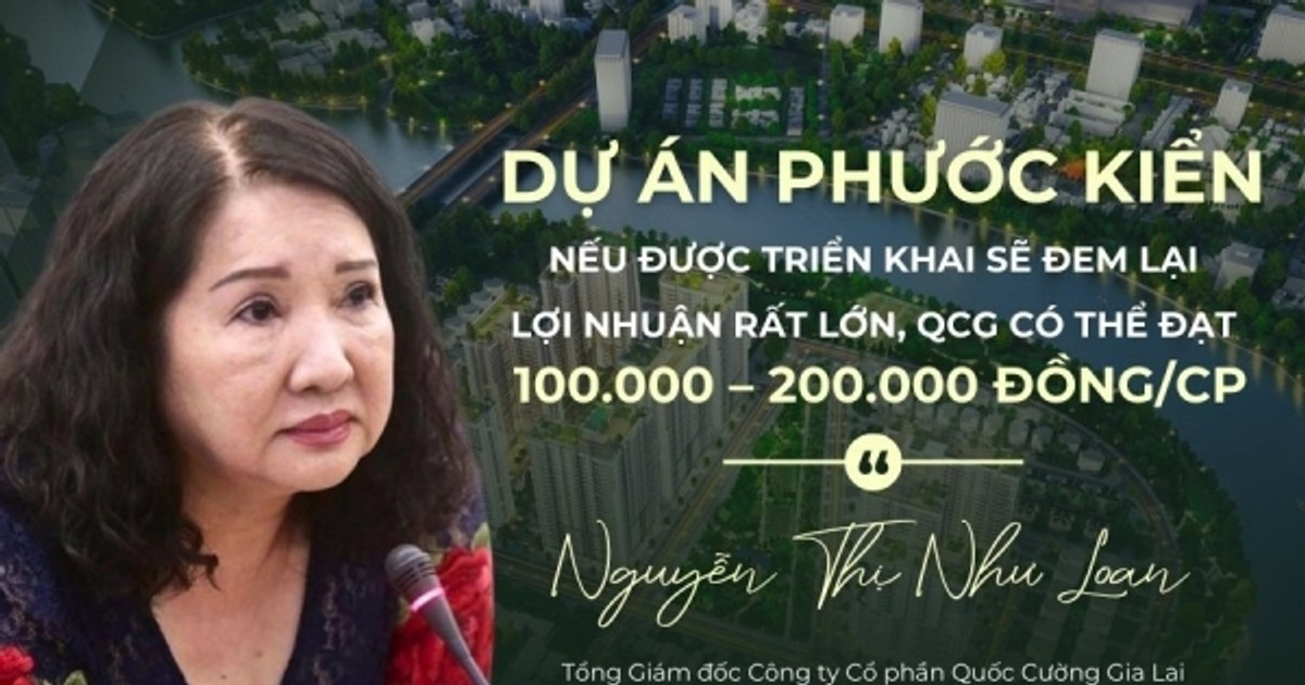 Nhiều khả năng nhận lại siêu dự án gần 100ha, QCG có lên 100.000-200.000 đồng/cp như lời của CEO Nguyễn Thị Như Loan?