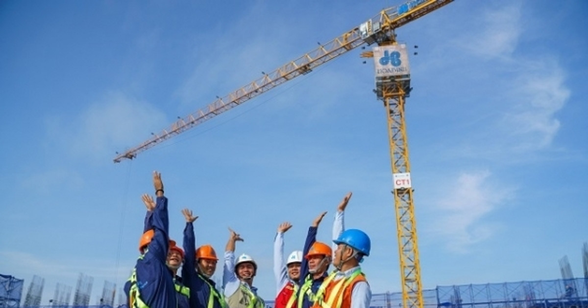Hòa Bình (HBC) trúng thầu dự án 45 triệu USD của ‘ông lớn’ bất động sản Sun Group