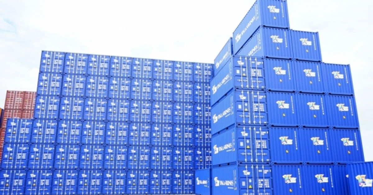 Hòa Phát (HPG) bàn giao 350 vỏ container cho đơn vị vận tải container hàng đầu Việt Nam
