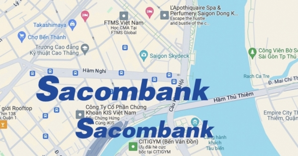 Sacombank (STB) rao bán khoản nợ giá 22 tỷ, tài sản đảm bảo là căn nhà trên phố Hàm Nghi, quận 1