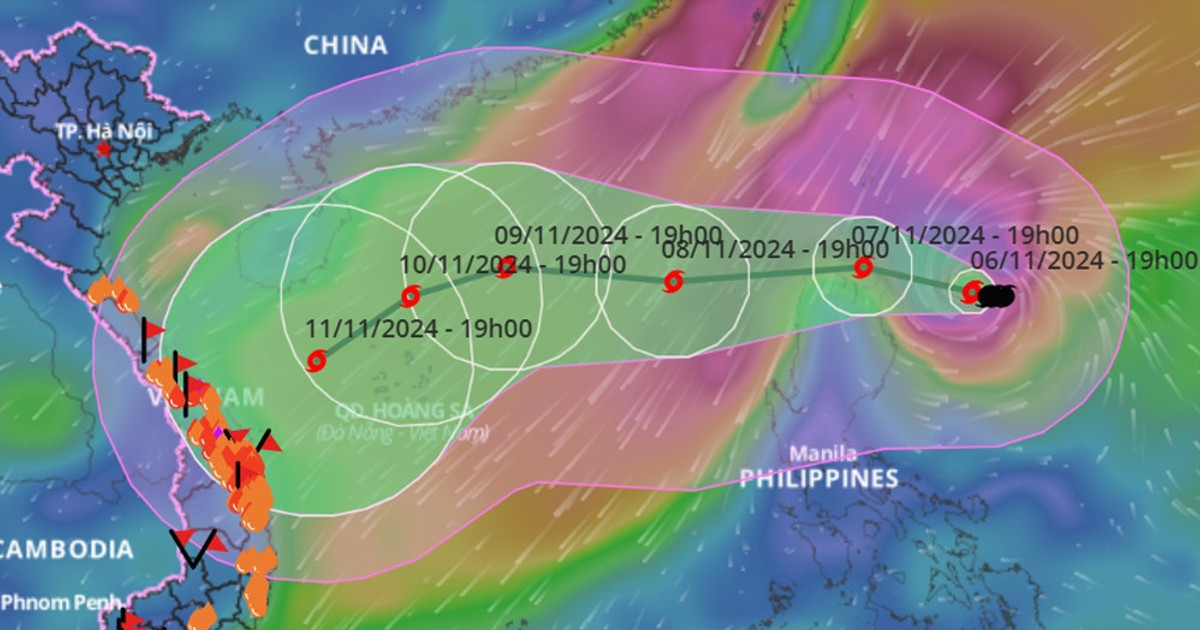 Bão Yinxing diễn biến phức tạp, Thủ tướng yêu cầu lên phương án sơ tán dân