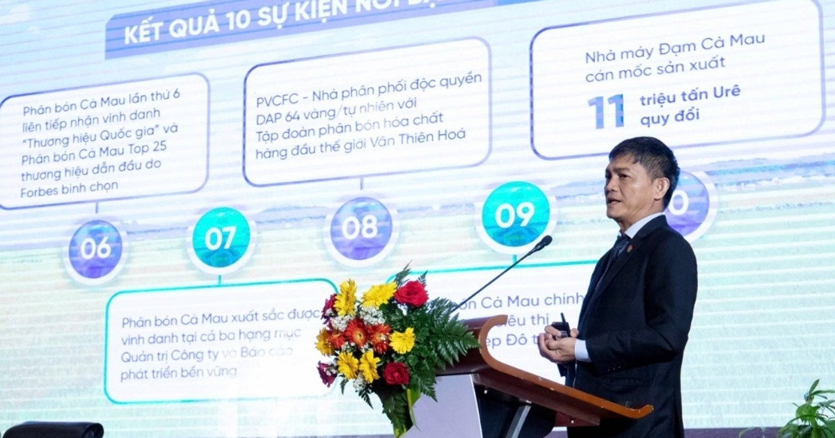 Đạm Cà Mau (DCM) hé lộ kết quả kinh doanh năm 2024, lên 5 kế hoạch cho năm tới