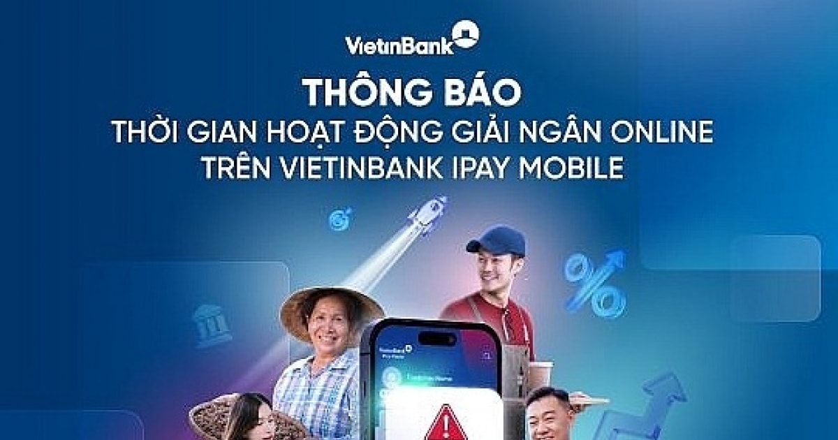 Vietinbank thông báo lịch giải ngân online dịp Tết Nguyên đán