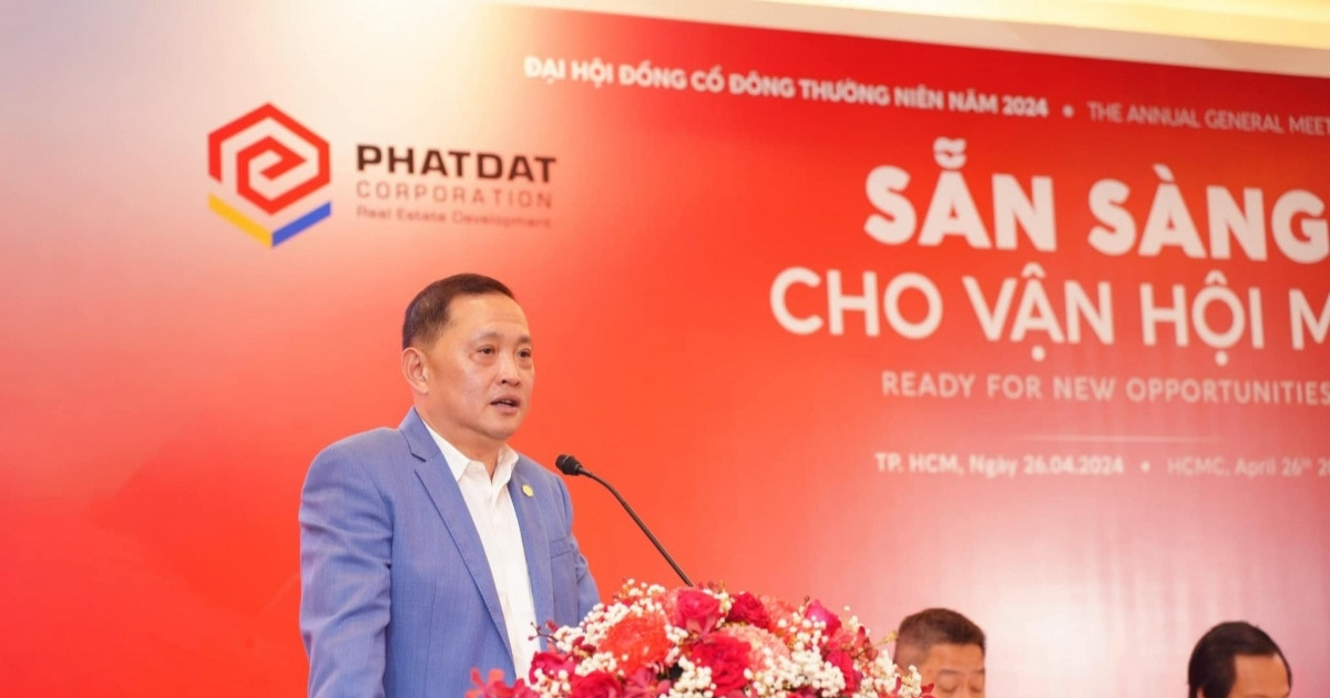 Phát Đạt (PDR) đạt doanh thu 1.844 tỷ đồng trong quý IV/2024, cao gấp 28 lần cùng kỳ