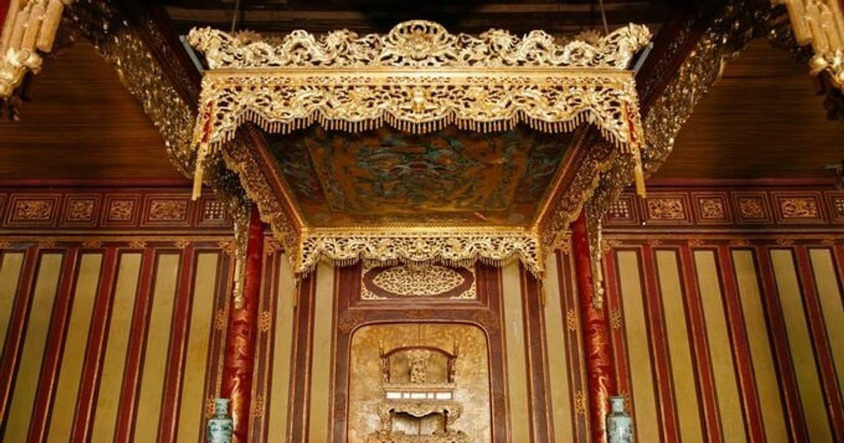 Ngai vàng duy nhất còn sót lại từ triều đại cuối cùng của lịch sử Việt ...