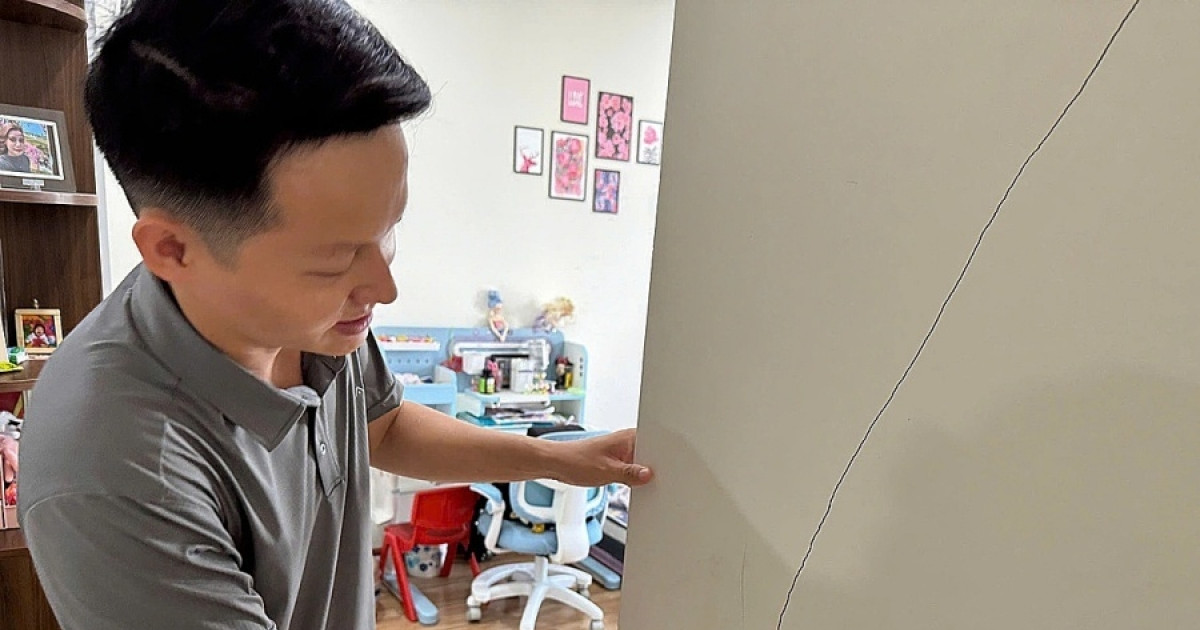 Hé lộ chủ đầu tư dự án chung cư tại TP. HCM có 300 căn hộ bị nứt do động đất