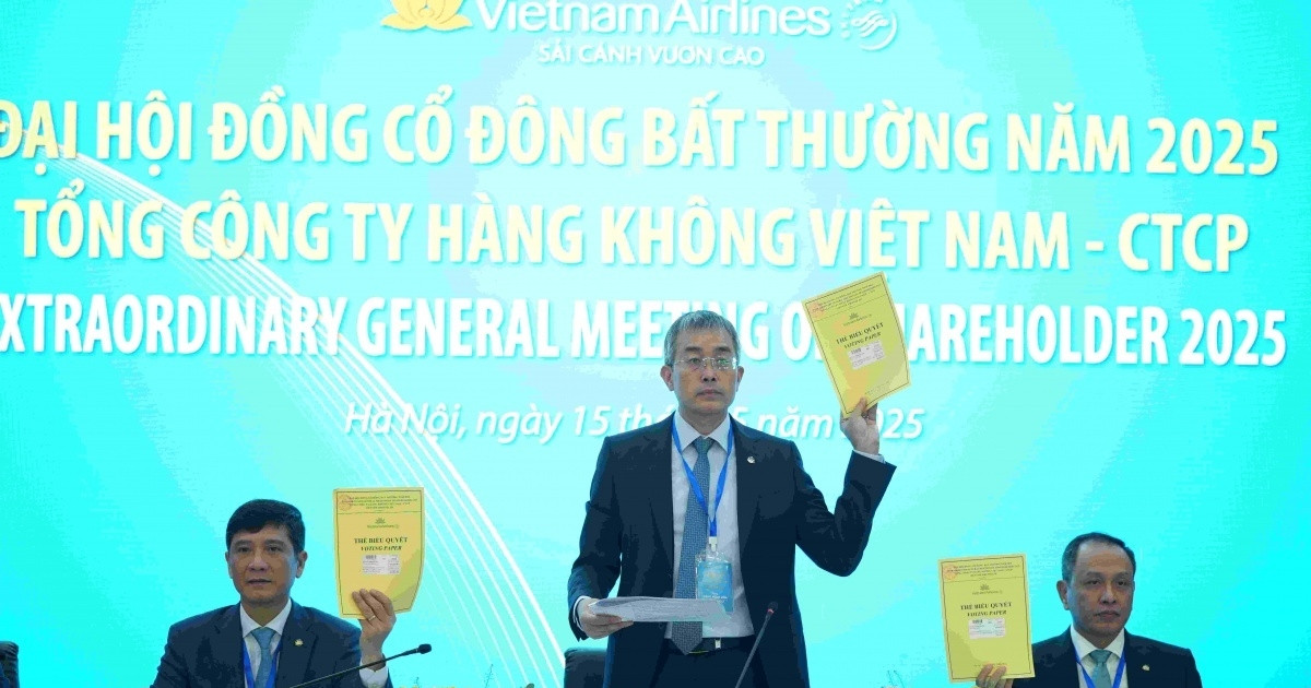 ĐHĐCĐ Vietnam Airlines (HVN): Chốt tăng vốn điều lệ thêm 9.000 tỷ đồng và mua 50 máy bay thân hẹp