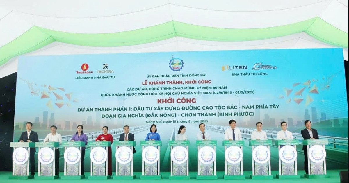 Khởi công 'con đường mơ ước' 20.000 tỷ đồng của Vingroup - Techtra, do Lizen - Coteccons làm nhà thầu