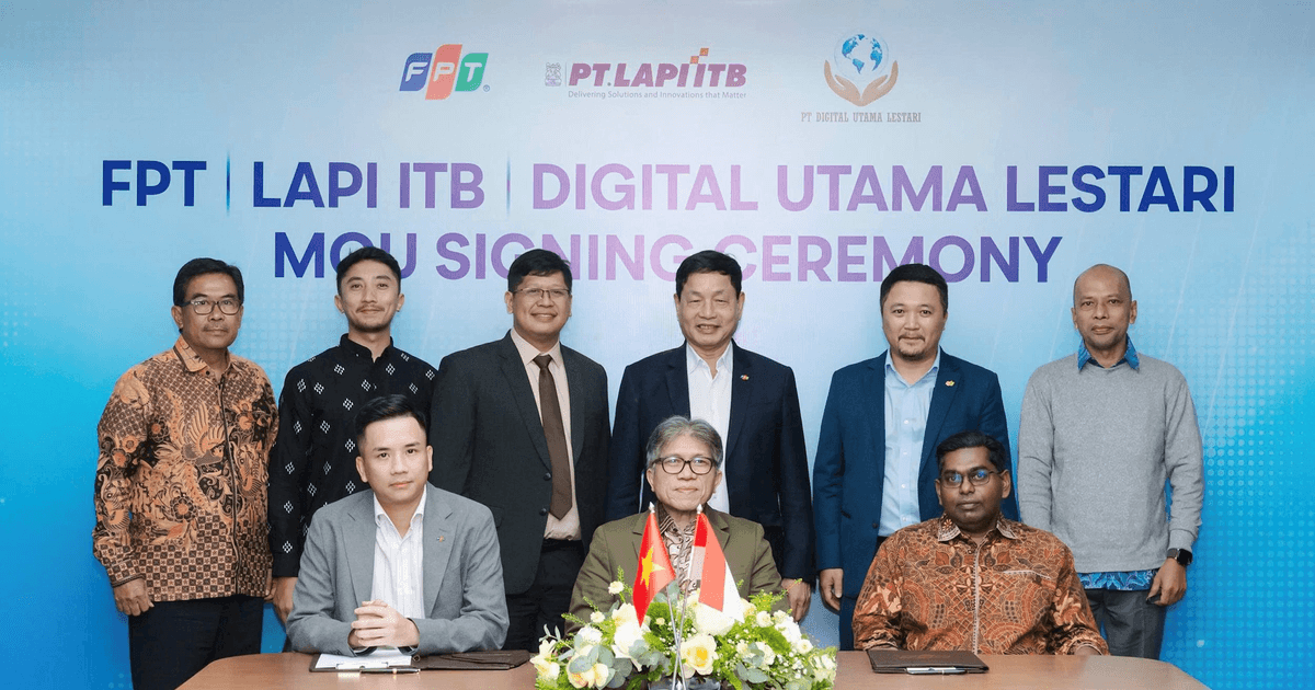 FPT hợp tác LAPI ITB và Digital Utama Lestari, thúc đẩy nền kinh tế ...